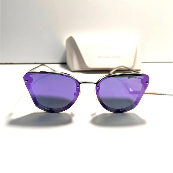 MICHAEL KORS SANIBEL MK2066 Purple Lens Women Cat Eye Sunglasses SIZE: 58-16-140 - Picture 1 of 12